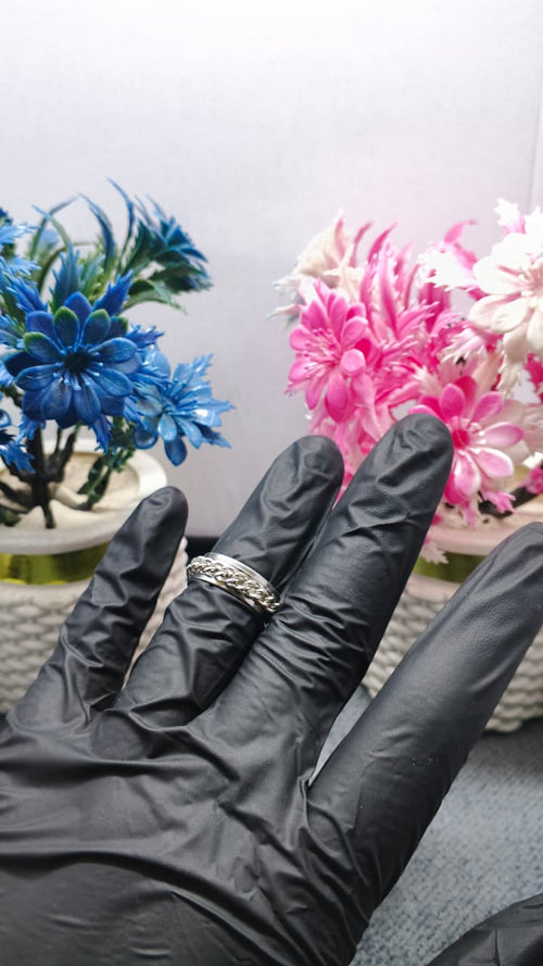 COMBO DEAL|Essential Sterling Silver Collection: Snake & Rope Chains with Lattice Diamond Ring
